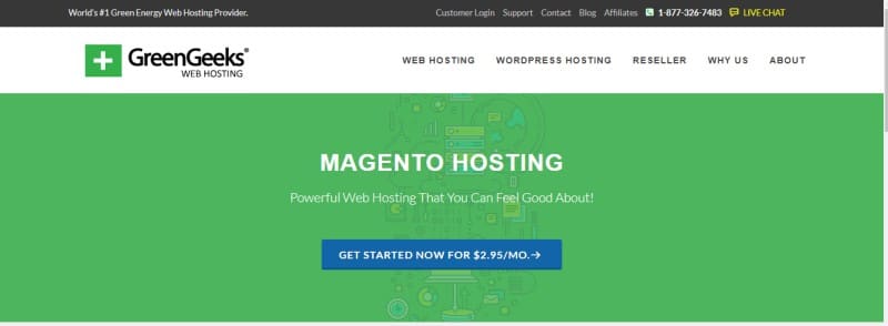 Managed Magento Hosting by Greengeeks